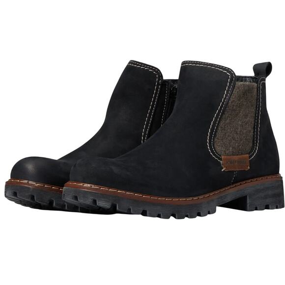 Josef Seibel Shoes - Josef Seibel Womens Marta 03 Ankle Boots US 8.5 EU 39 Black Leather NIB